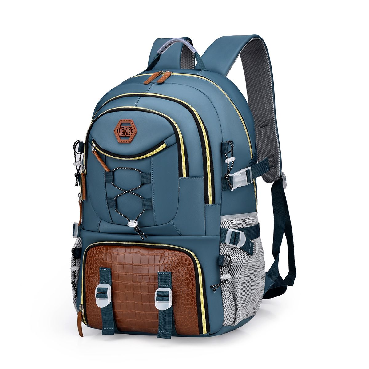 Backpack, backpack, women's lightweight large capacity backpack, high-end travel bag, hiking bag, Oxford cloth backpack