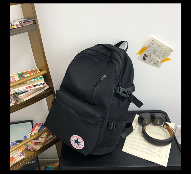 New student backpack for women, Japanese style, minimalist campus style, high school student backpack, large capacity computer backpack, backpack