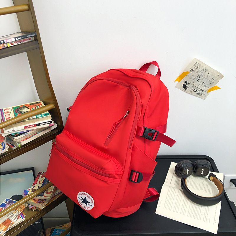 New student backpack for women, Japanese style, minimalist campus style, high school student backpack, large capacity computer backpack, backpack