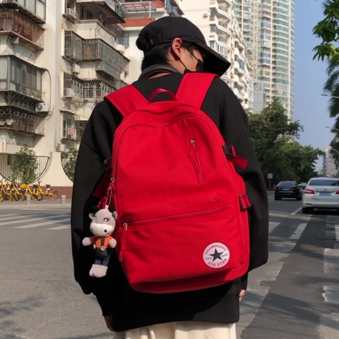 New student backpack for women, Japanese style, minimalist campus style, high school student backpack, large capacity computer backpack, backpack