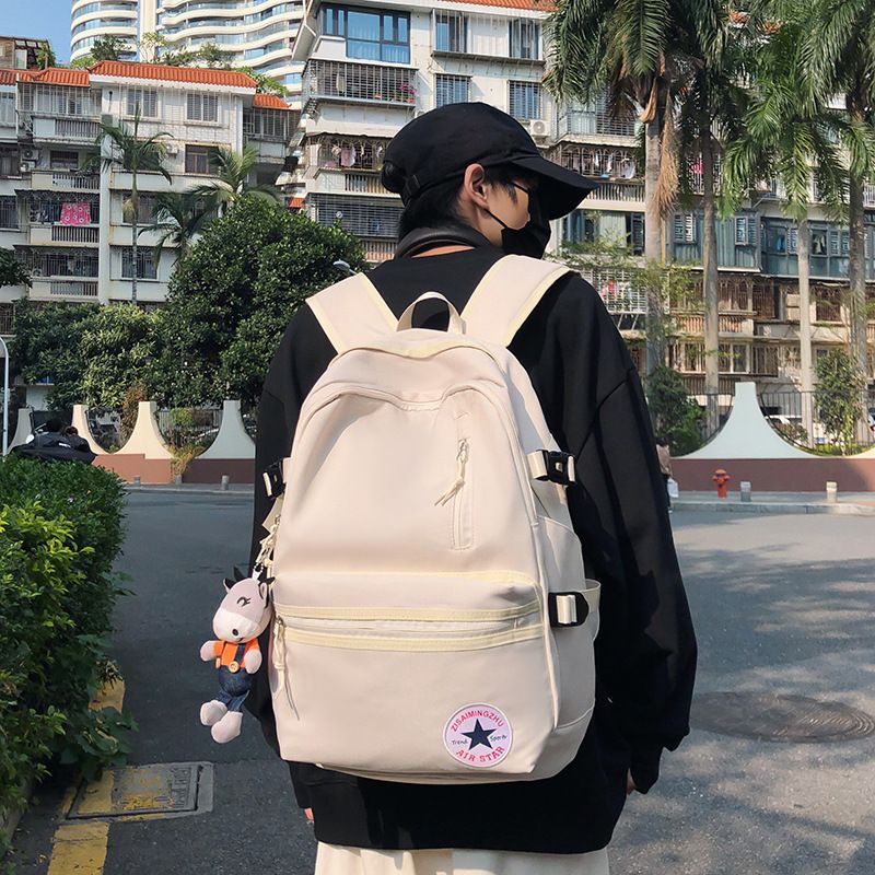New student backpack for women, Japanese style, minimalist campus style, high school student backpack, large capacity computer backpack, backpack