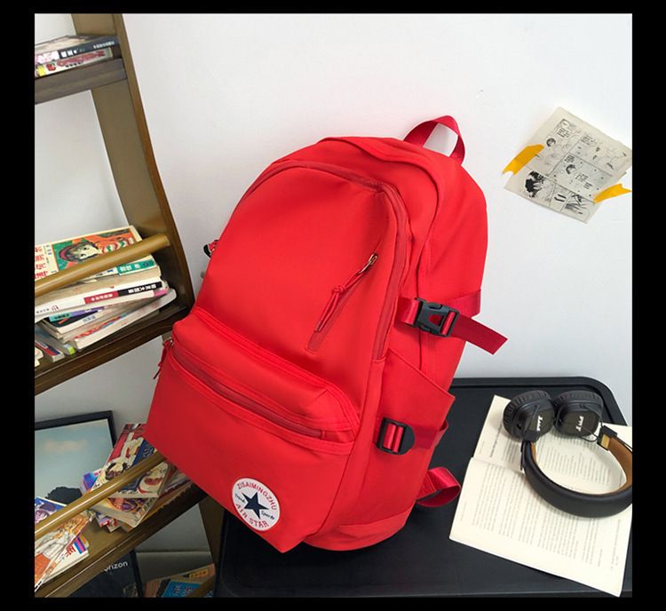 New student backpack for women, Japanese style, minimalist campus style, high school student backpack, large capacity computer backpack, backpack