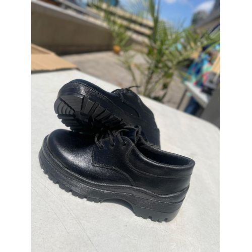 Boys and girls Leather Shoes Solid Black School Kids Shoes Spring Autumn Baby Casual School Shoes Children Shoes
