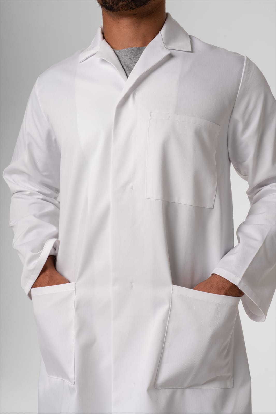 Labcoats/ lab coat dust coat durable knee length cotton dustcoat all colors