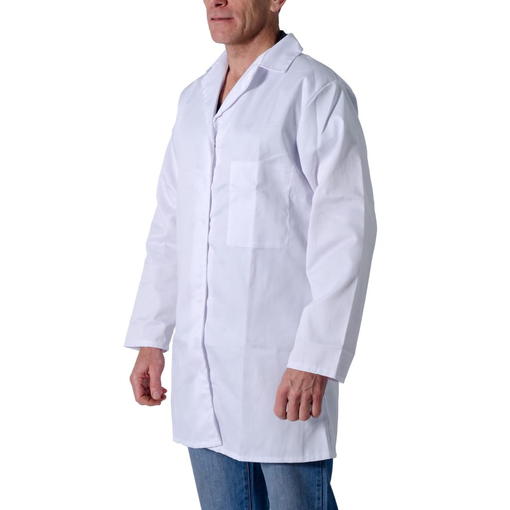 Labcoats/ lab coat dust coat durable knee length cotton dustcoat all colors