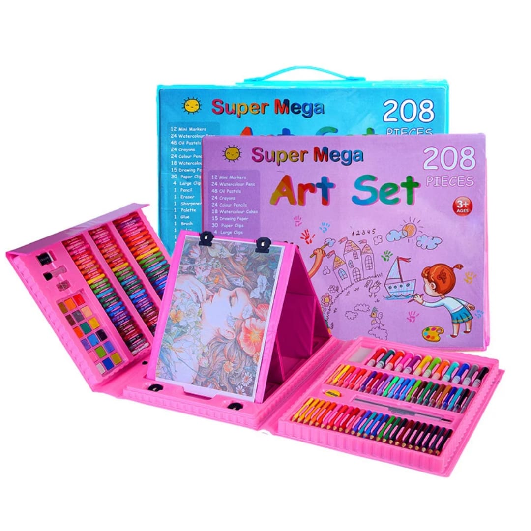 150 Pcs/Set Drawing Tool Kit Kids Art Set Painting Brush Art Marker Water Color Pen Crayon Kids Gift Art 150 Pieces CBC Kids Drawing Set & Colourig Art Set