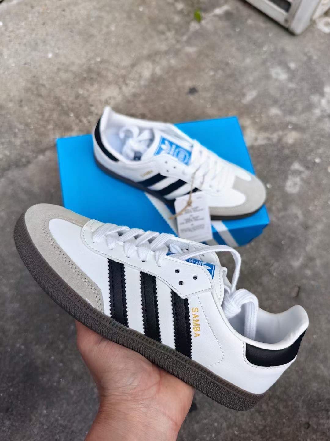 High Quality Adidas Samba single sole Unisex Sneakers shoes.