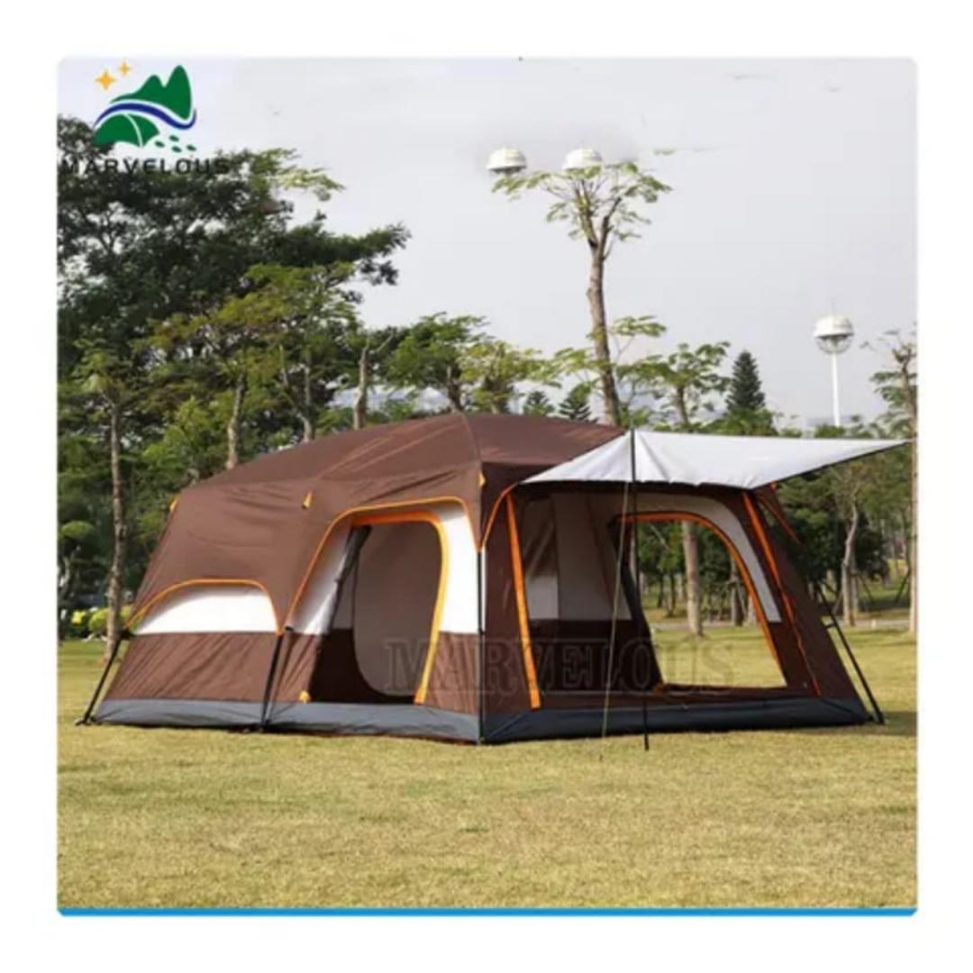 5-8 camping tent, wo rooms tent. All whether double layer tent