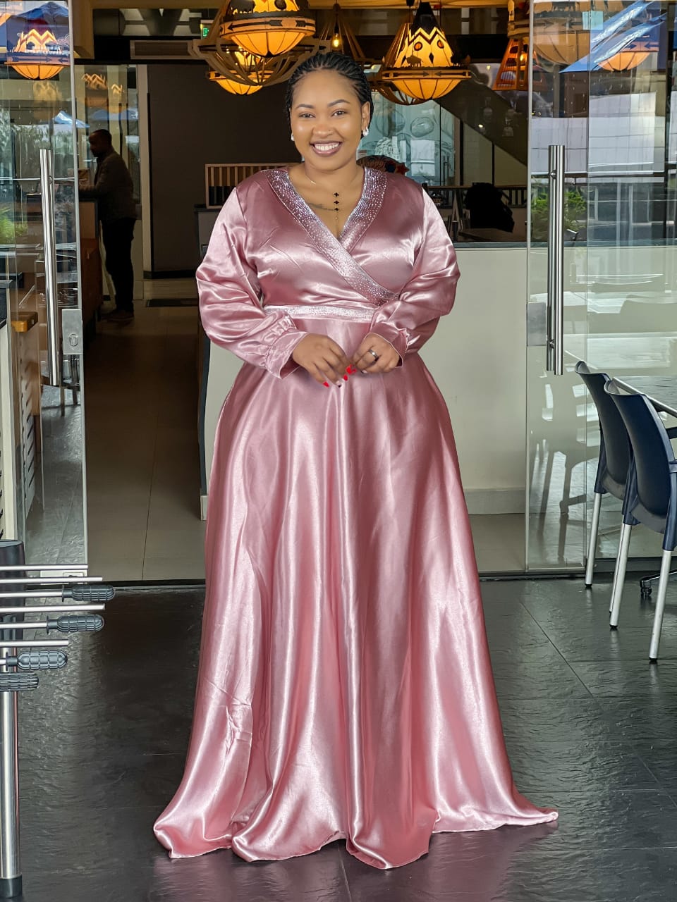 🌟 High-Quality Plus-Size Dashiki-Inspired Maxi Dress – Bold & Elegant African Print Look 🌟
