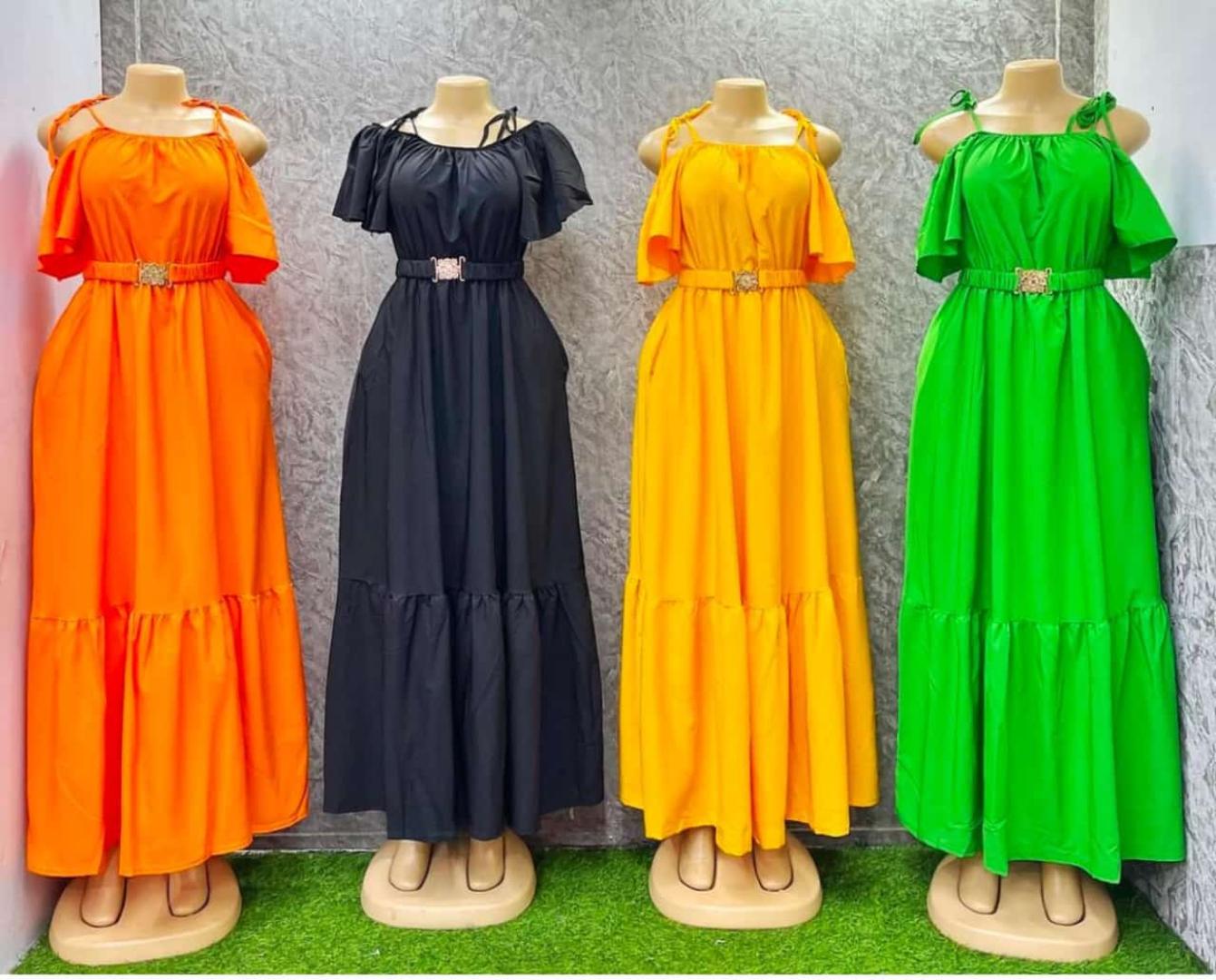 Elegant Long Maxi Dress – Perfect for Casual & Evening Parties