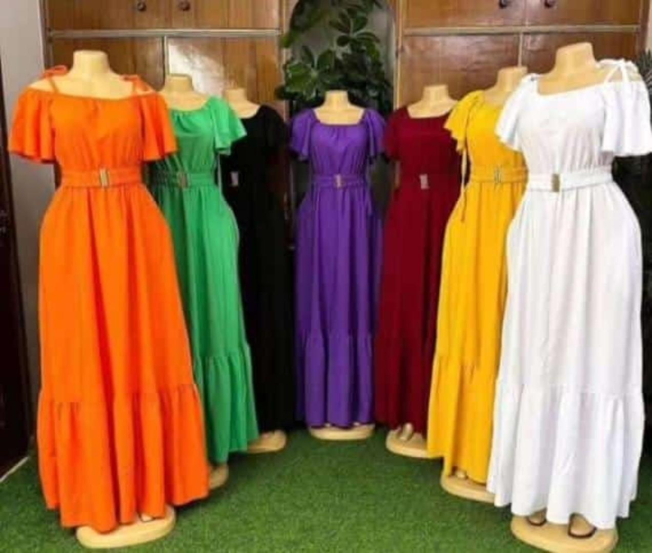 Elegant Long Maxi Dress – Perfect for Casual & Evening Parties