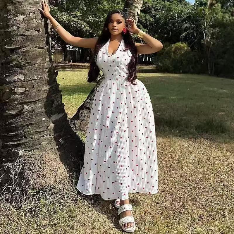 Elegant Long Flowing Dress – Classy Prom & Graduation Gown for Women | Trendy Summer Outfit for Weddings & Evening Parties