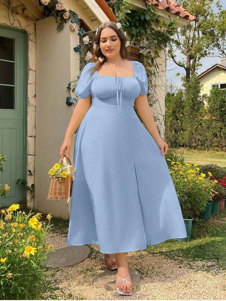 Women Floral Sundress – Casual Summer Beach Dress