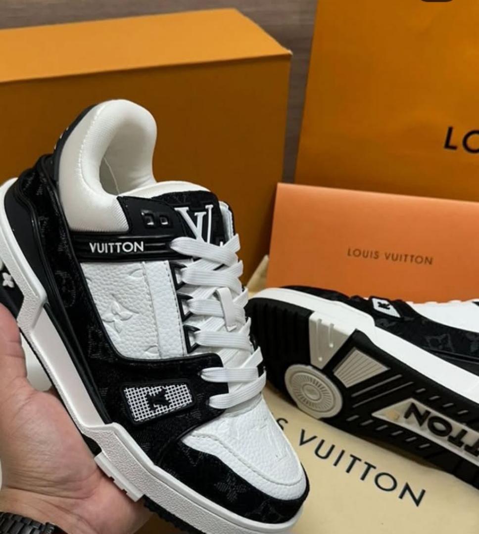 💯Quality fashion ✨️ Luis Vuitton LV Trainers men's / unisex shoes sneakers 🔥🔥