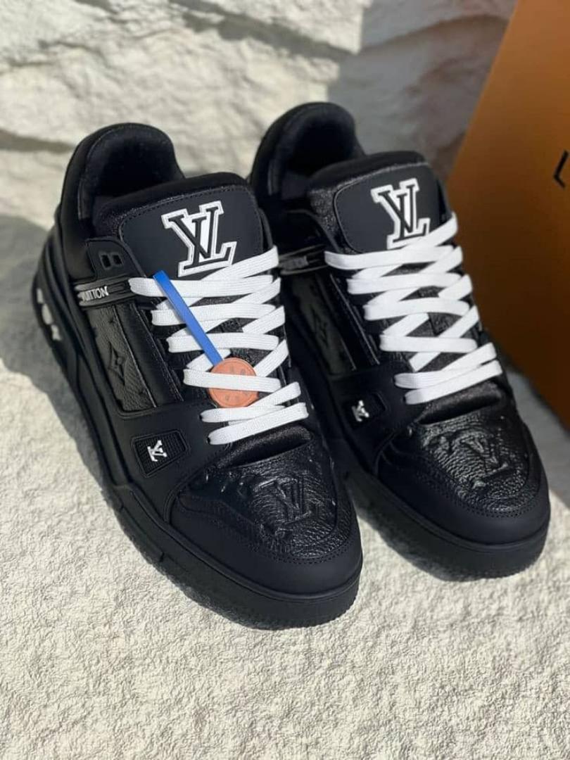 💯Quality fashion ✨️ Luis Vuitton LV Trainers men's / unisex shoes sneakers 🔥🔥