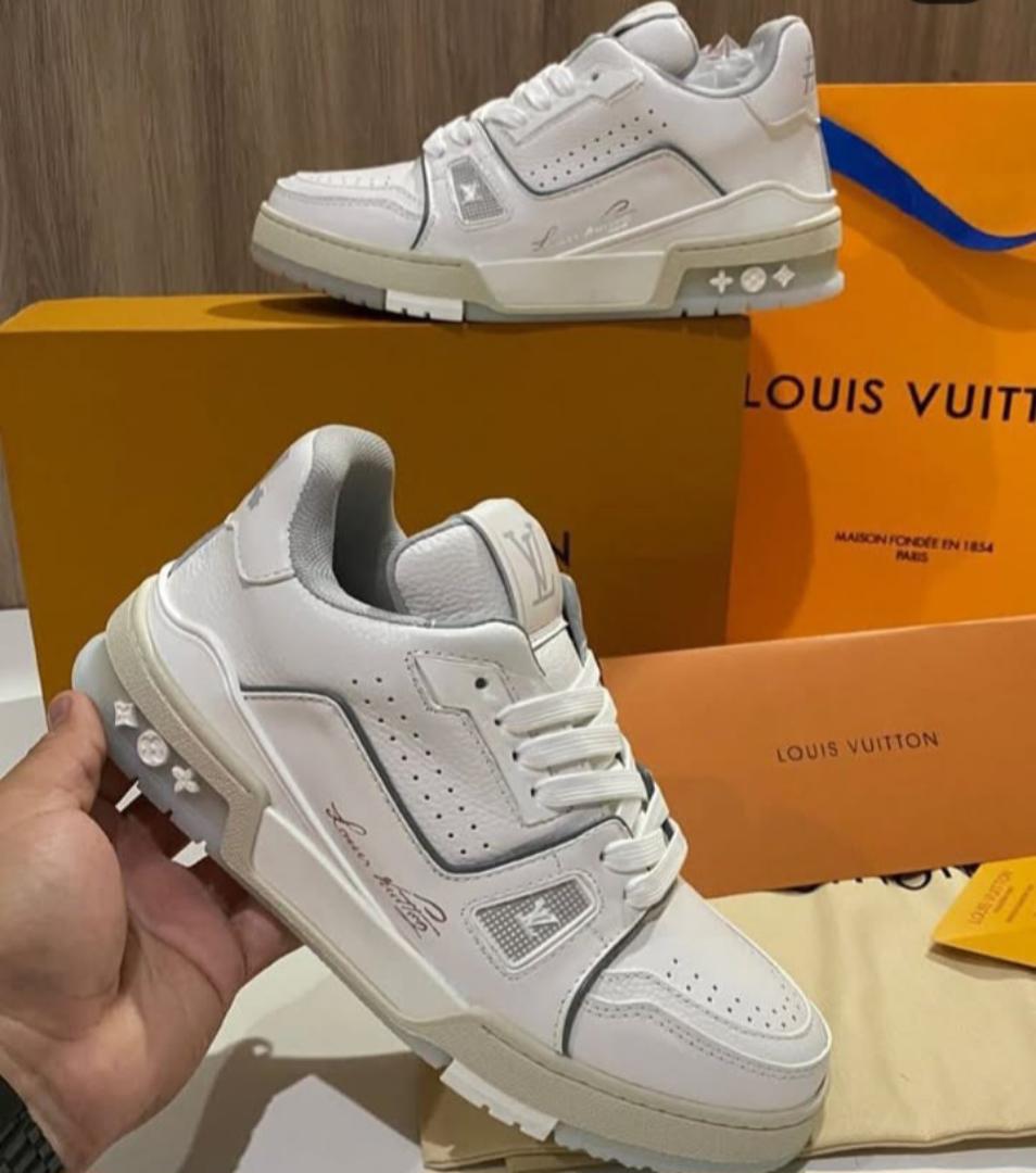 💯Quality fashion ✨️ Luis Vuitton LV Trainers men's / unisex shoes sneakers 🔥🔥