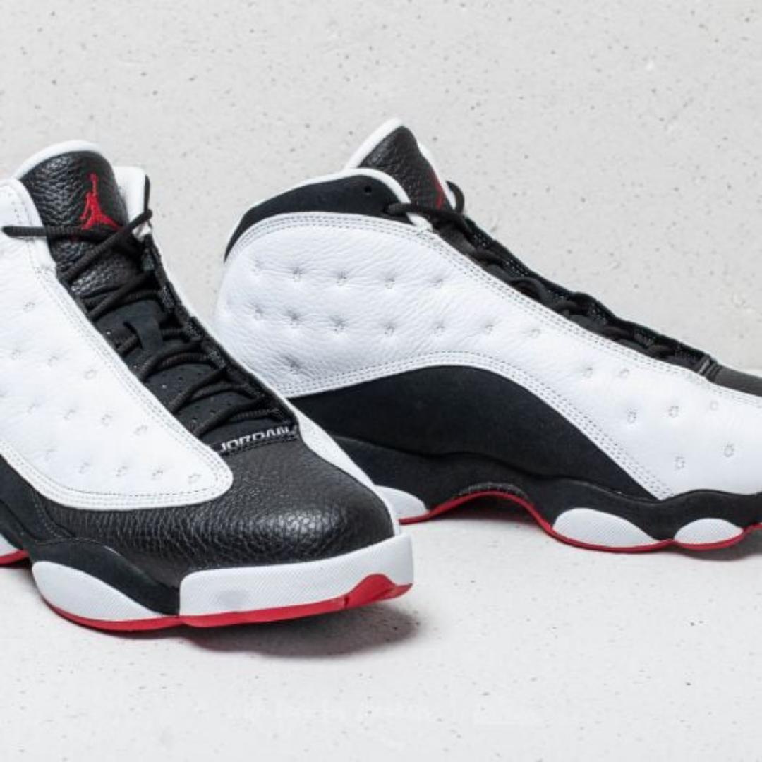 ORIGINAL AIR JORDAN  13 CLASSY RETRO, BLACK WHITE CUSTOMIZED JORDAN, COLOUR BLACK ,HIGH QUALITY SNEAKERS. JORDAN Best shop for Airforce, Air jordan, Airmax tn, Air force sneakers)💥💯