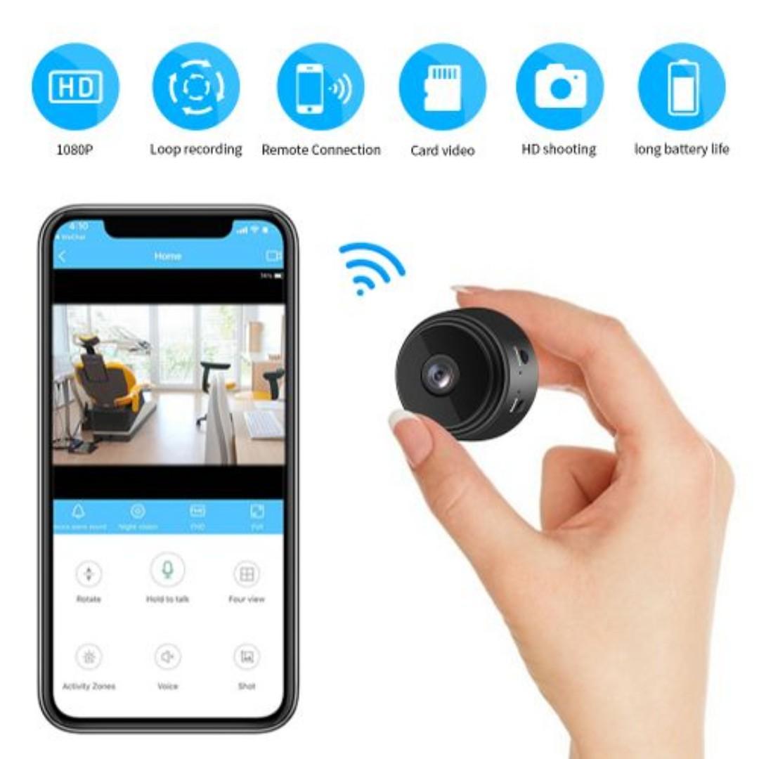 Secret Spy A9 Mini CCTV Hidden Surveillance Camera