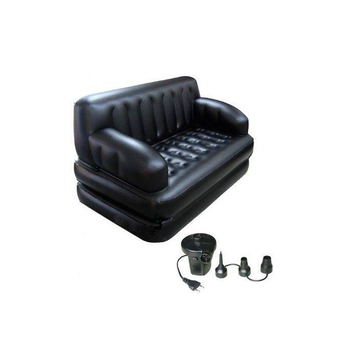 Bestway 5 IN1 Inflatable 2-seater Sofa-bed With Hand PumpThis awesome Inflatable 2-seater Sofa-bed is a multifunctional inflatable sofa-bed. It's both a sophisticated and comfortable furniture.