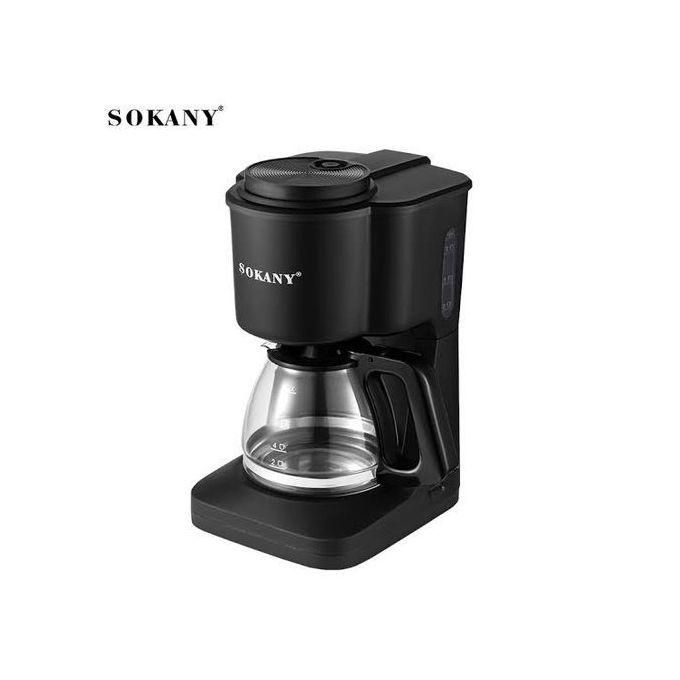 Anti-drip device, safe and reliable.
Not only can brew tea, but also can be used to cook coffee.Sokany Automatic Coffee Maker for home/ office wiMobile filter, easy to clean, provide much convenience.