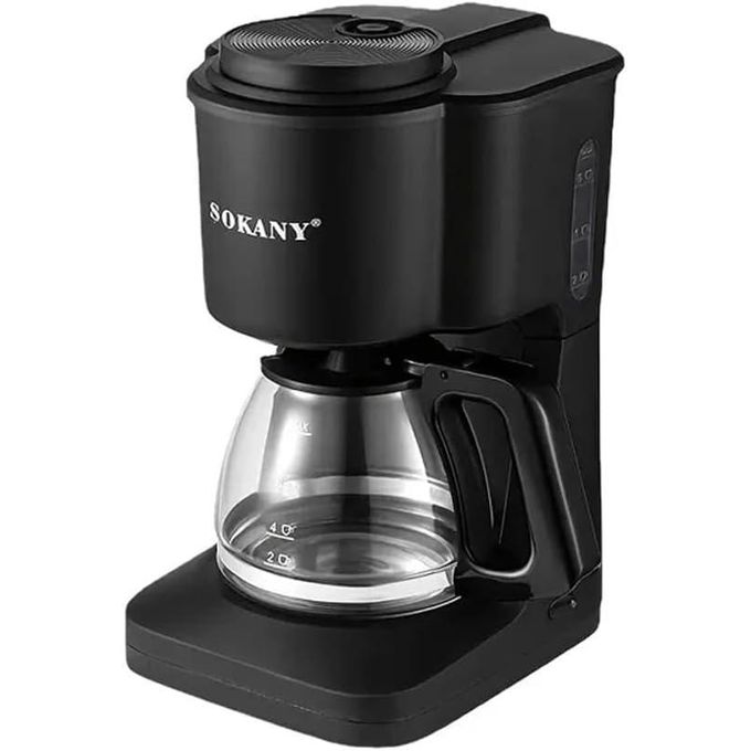 Anti-drip device, safe and reliable.
Not only can brew tea, but also can be used to cook coffee.Sokany Automatic Coffee Maker for home/ office wiMobile filter, easy to clean, provide much convenience.