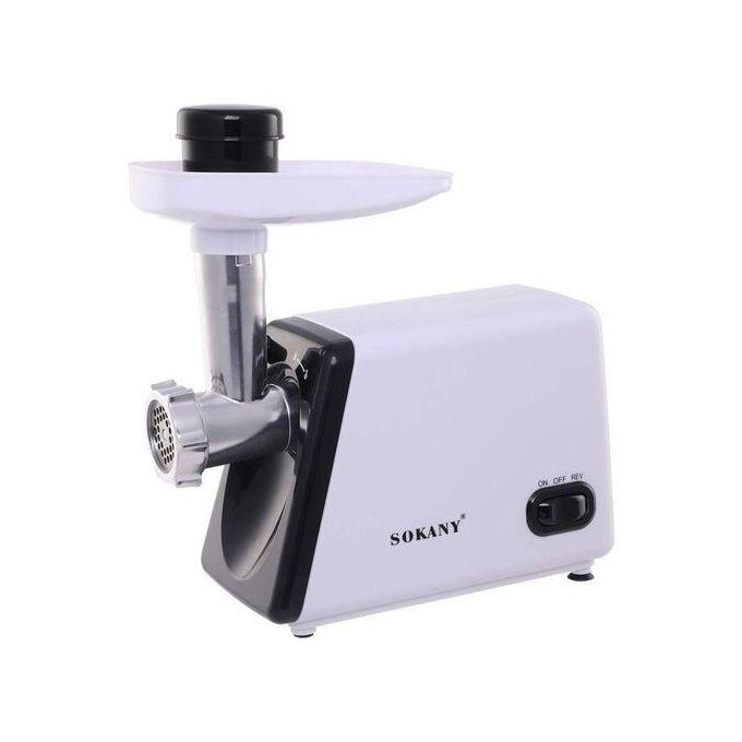 Sokany Meat Grinder, 2500W Max Stainless Steel Meat Grinder Electric,Heavy Duty Meat Mincer Machine with Sausage Stuffer Tube & Kubbe Kit for Home Kitchen Use