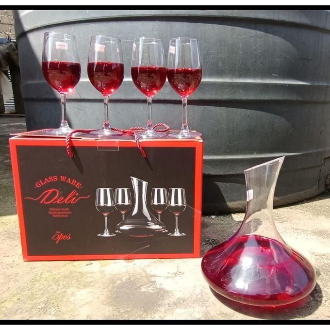 SHARE THIS PRODUCT


SPIEGELAU Wine Decanter Set with 6 Wine GlassesThe 7-piece Plain Color Wine Decanter Set includes a sleek decanter and 6 matching wine glasses. Designed for wine enthusiasts.