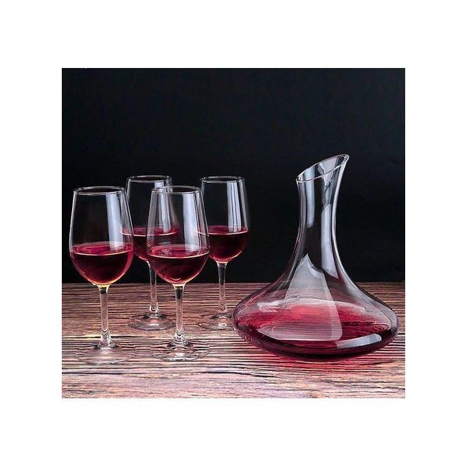 SHARE THIS PRODUCT


SPIEGELAU Wine Decanter Set with 6 Wine GlassesThe 7-piece Plain Color Wine Decanter Set includes a sleek decanter and 6 matching wine glasses. Designed for wine enthusiasts.