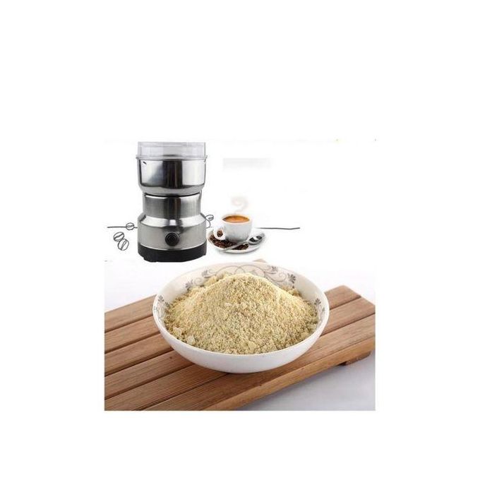 Electric mini grain /Coffee grinderMulti-Purpose Grinding】Multi-function grain mill is perfect for daily use and can grind various DRIED/DEHYDRATED materials, including beans, peppers, chili, coffee b