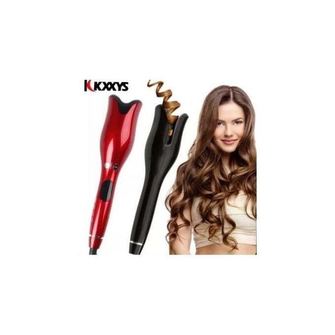 Automatic Hair Curler, Professional Rotating Waves/Curling Machine With LCD DisplayHair is drawn into the curl chamber where it is heated and timed to create perfect curls and waves every time.