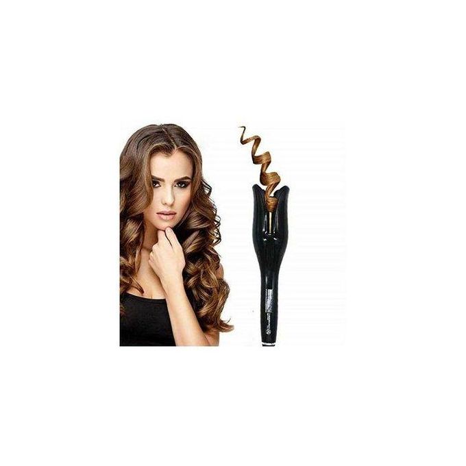 Automatic Hair Curler, Professional Rotating Waves/Curling Machine With LCD DisplayHair is drawn into the curl chamber where it is heated and timed to create perfect curls and waves every time.
