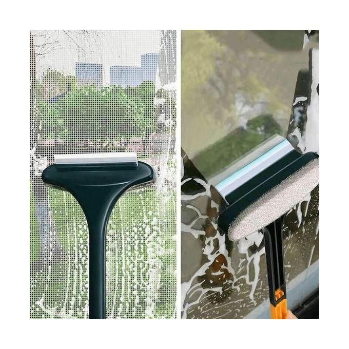 SHARE THIS PRODUCT


2 in 1 Window Cleaner Brush Glass Cleaning Scraper Wet Dry Double Sided Extendable Window Cleaner/Car Wiper-The main body of the cleaning brush is made of PP, which is light