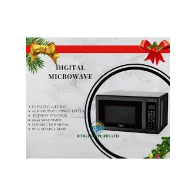 Roch 20 Liters Digital Microwave BEST QUALITY RECOMMENDED      Don’t waste a lot of time trying to lit your stove to just warm up your food to steaming hot.