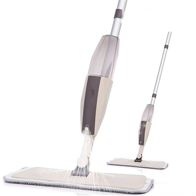 Generic Portable Spray Mop -Eco-Friendly & Fast -in-1 Wet/Dry Microfiber Mop Microfiber Mop with refillable spray bottle and washable Microfiber Pad Cleans multiple surfaces: