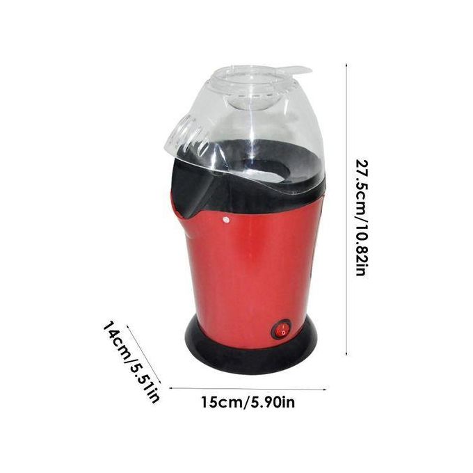 1200W Oil free popcorn maker or Popcorn Machine for Home useransform your snack time into a healthier, tastier, and more entertaining experience with the 1200W Oil-Free Popcorn Maker