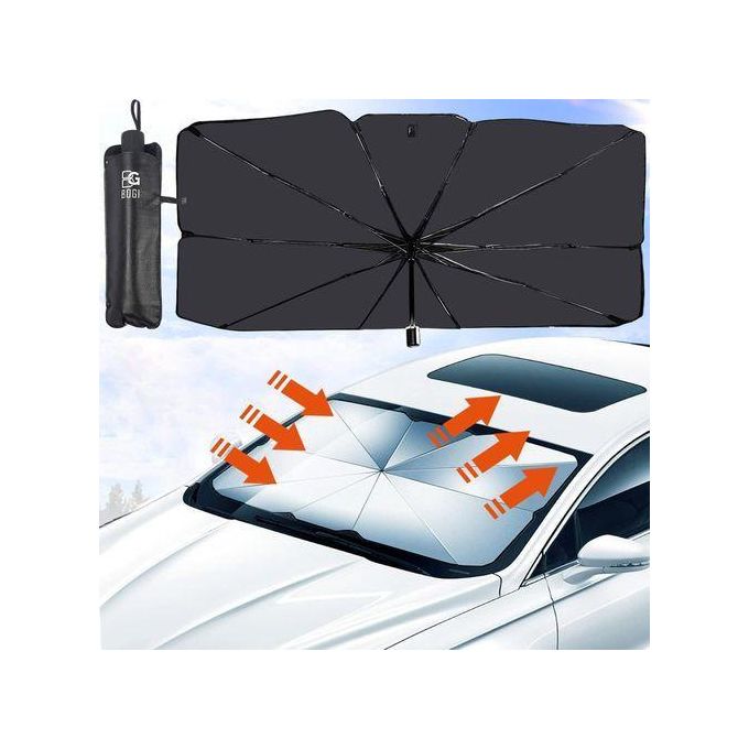 Car dashboard umbrella sunvisor windscreen cover now available
Sun Shade UV Rays and Heat Sun Visor Protector Foldable Reflector Umbrella brella Shield