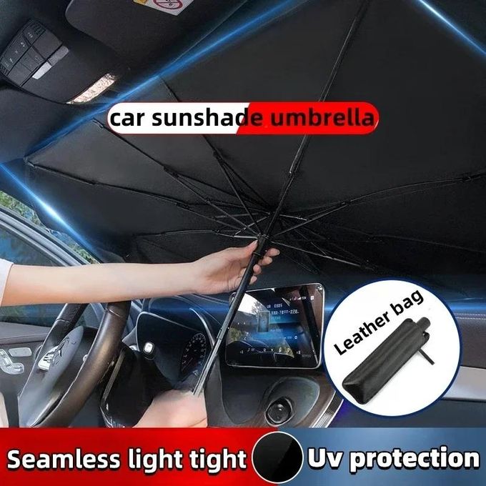 Car dashboard umbrella sunvisor windscreen cover now available
Sun Shade UV Rays and Heat Sun Visor Protector Foldable Reflector Umbrella brella Shield