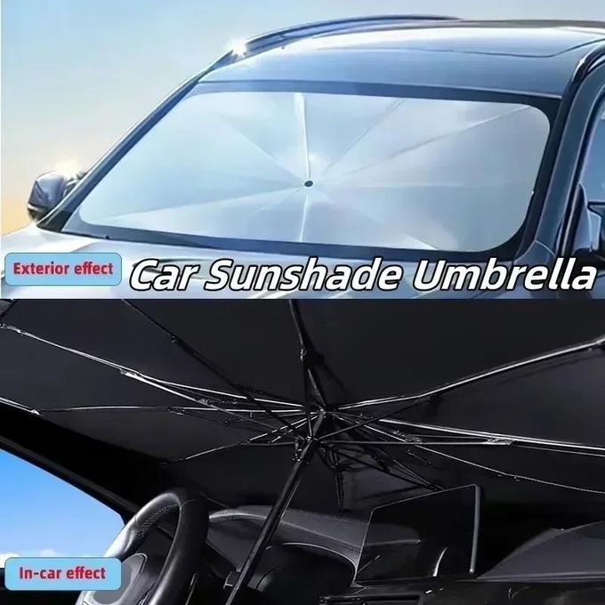 Car dashboard umbrella sunvisor windscreen cover now available
Sun Shade UV Rays and Heat Sun Visor Protector Foldable Reflector Umbrella brella Shield