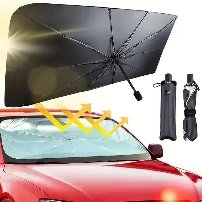 Car dashboard umbrella sunvisor windscreen cover now available
Sun Shade UV Rays and Heat Sun Visor Protector Foldable Reflector Umbrella brella Shield