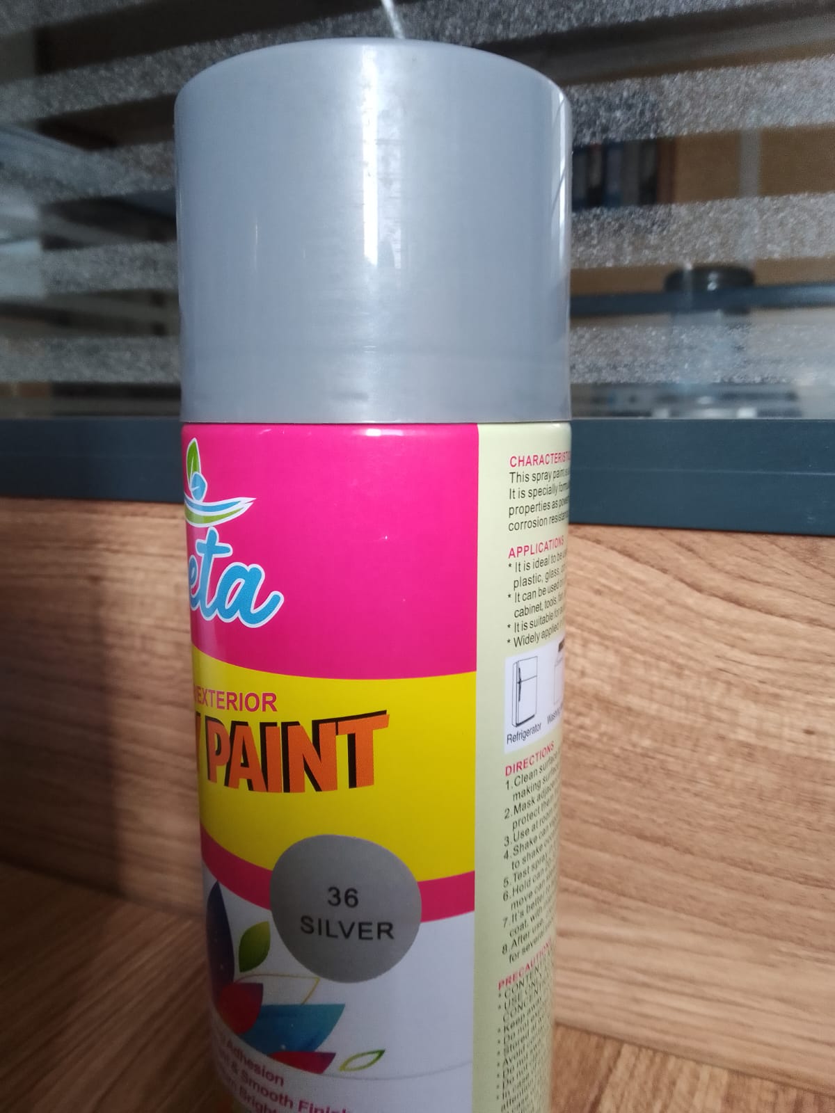 Multi-Surface Quick-Dry Spray Paint – Available in Black, Matt Black, White, Matt White, Bright Chrome, Bright Gold, and Silver  (Wholesale-12 Pieces )