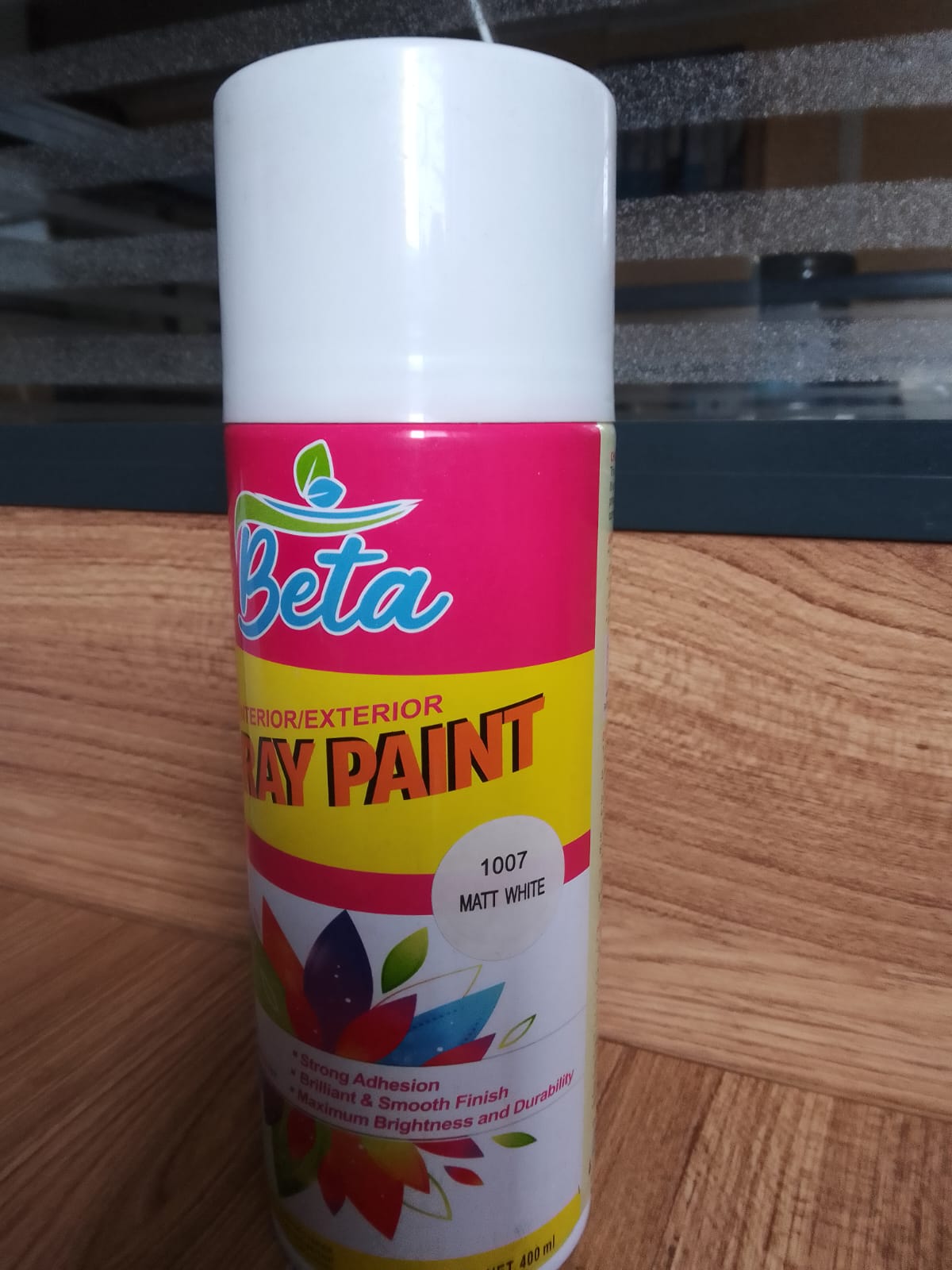 Multi-Surface Quick-Dry Spray Paint – Available in Black, Matt Black, White, Matt White, Bright Chrome, Bright Gold, and Silver  (Wholesale-12 Pieces )