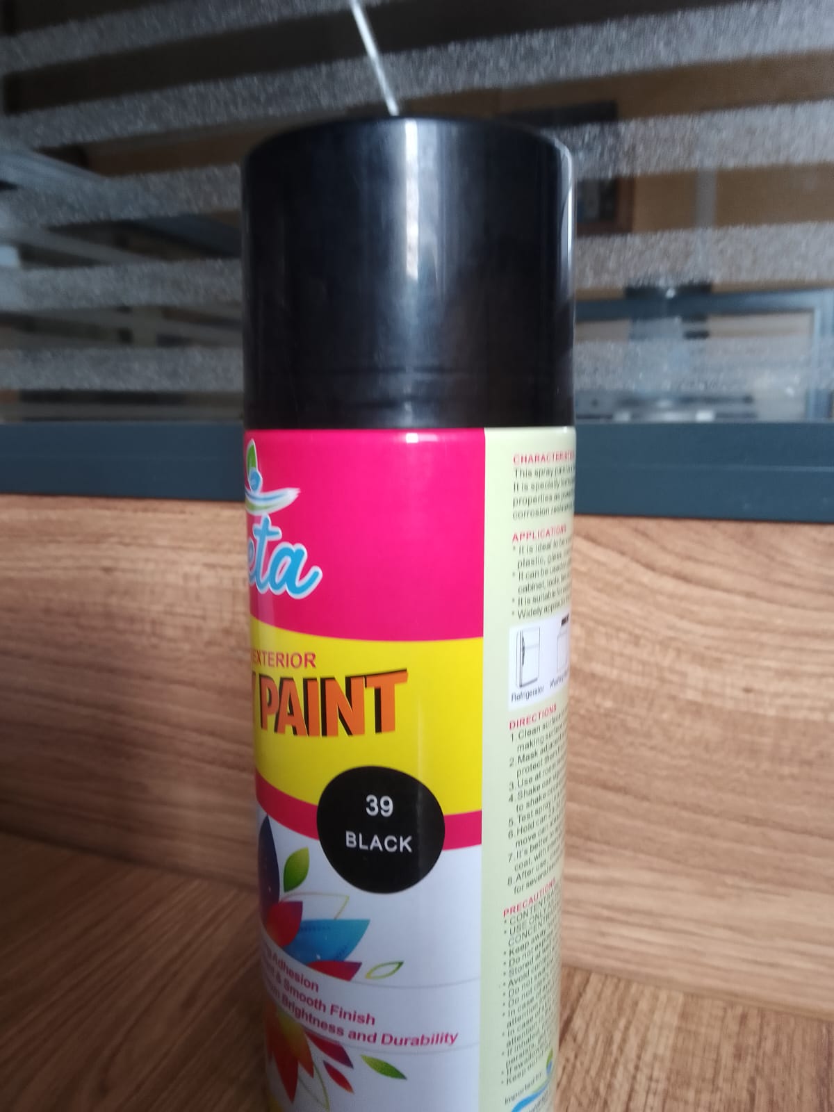 Multi-Surface Quick-Dry Spray Paint – Available in Black, Matt Black, White, Matt White, Bright Chrome, Bright Gold, and Silver  (Wholesale-12 Pieces )