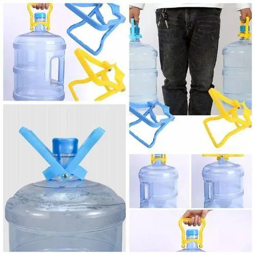 Water can Lifter Holder Handle Mover for Mineral Water-Bottle Drinking Jerry Cans,