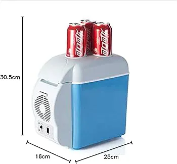 7.5L Portable car fridge /cooler box (car cigar DC power or AC Power) ,Portable 7.5L Mini Auto Fridge Car Refrigerator Multi-Function Home cooler