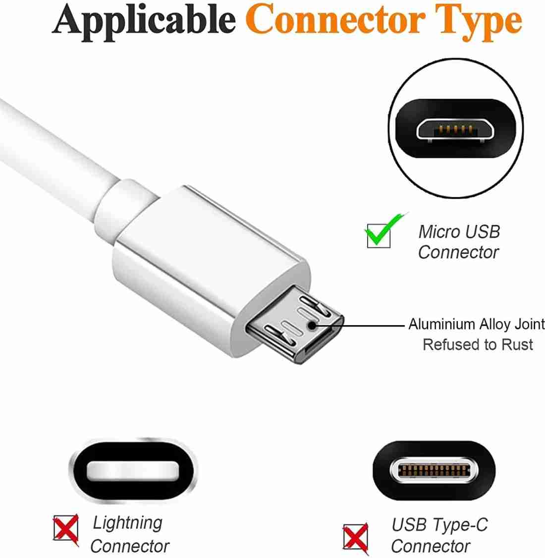 Micro USB Data Cables Fast Charging data line For Android Phone charging cables Charger Cable