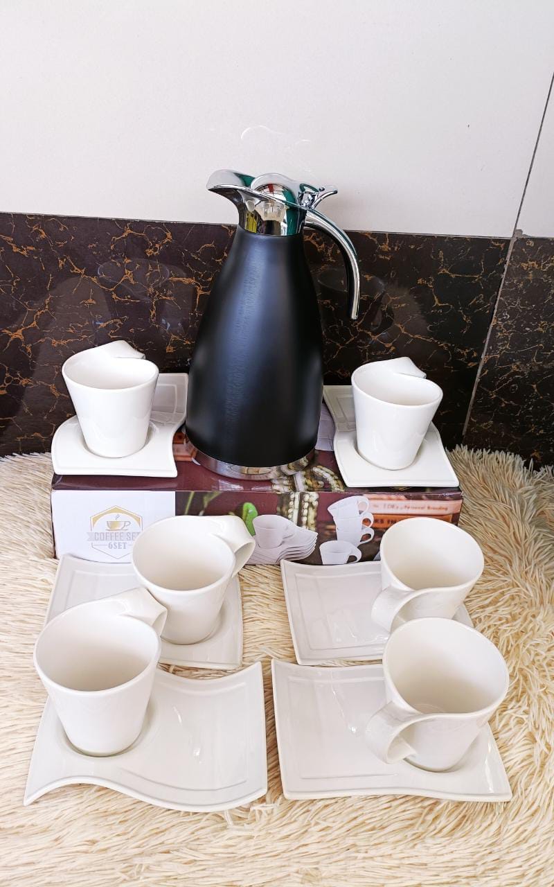 🌟 New Arrival Alert! 🤩‼️

13-Piece Wavy Tea Set – The set giving Kenyans sleepless nights!

What's Inside? 👇🏼
☕ 6 pcs wavy cups
🍽️ 6 pcs wavy saucers
🌡️ 1 sleek 2L flask

💥 PRICE DROP! ⏬
Availa