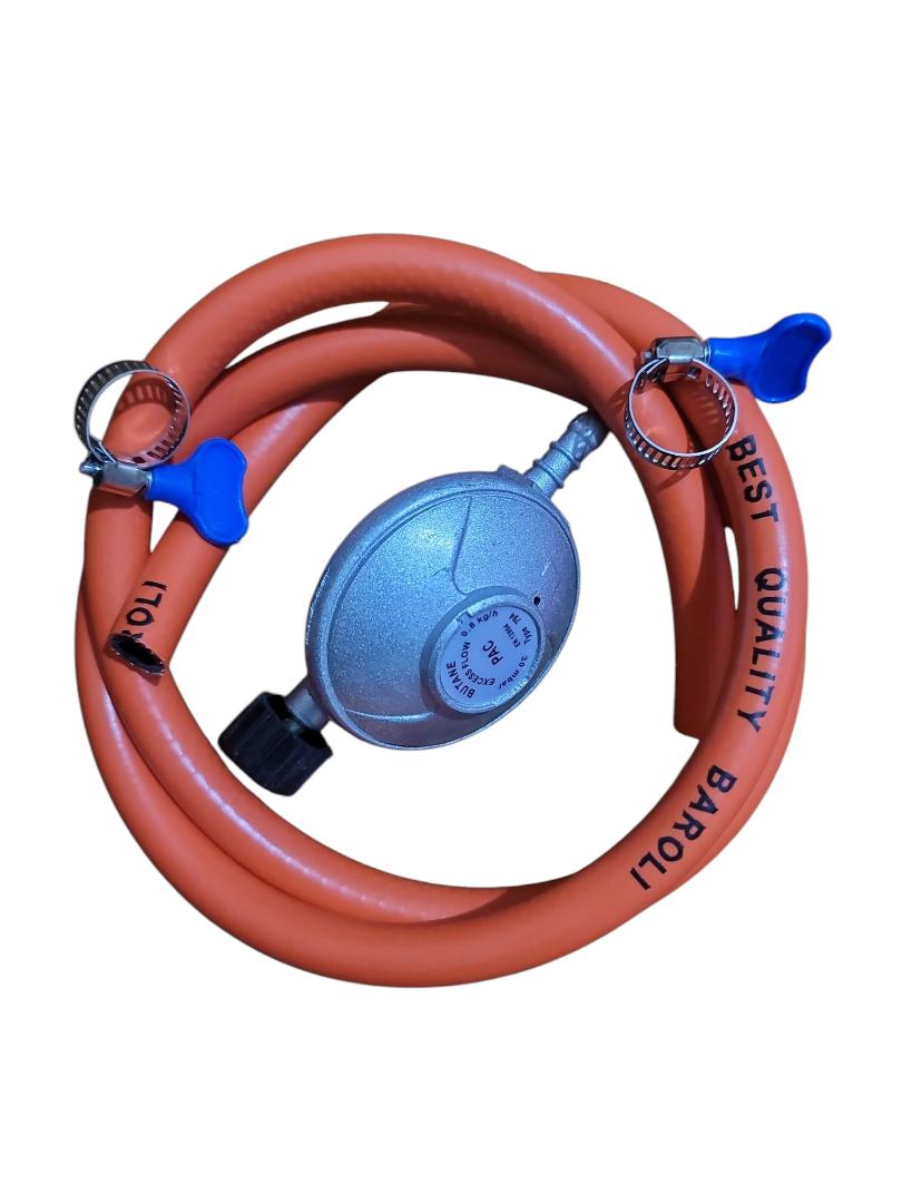 OFFER !!Generic 6KG GAS Regulator +FREE 2M Pipe+ 2 Free Hose clamps