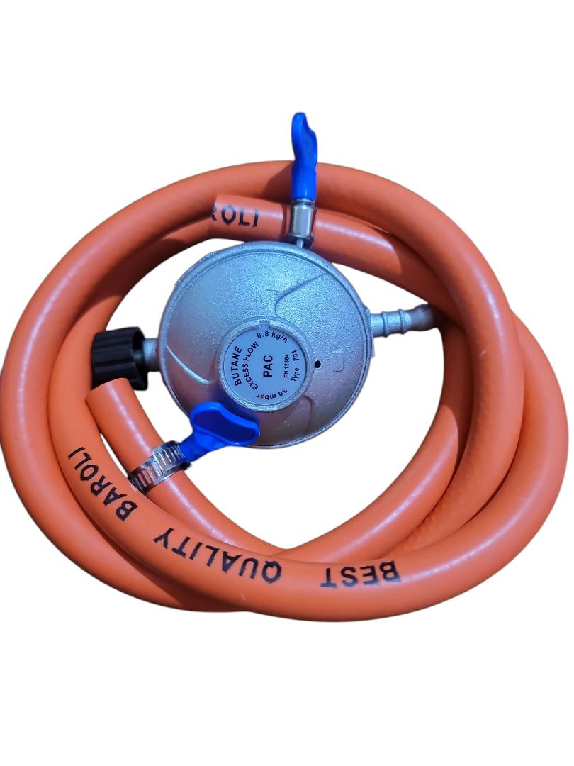 OFFER !!Generic 6KG GAS Regulator +FREE 2M Pipe+ 2 Free Hose clamps