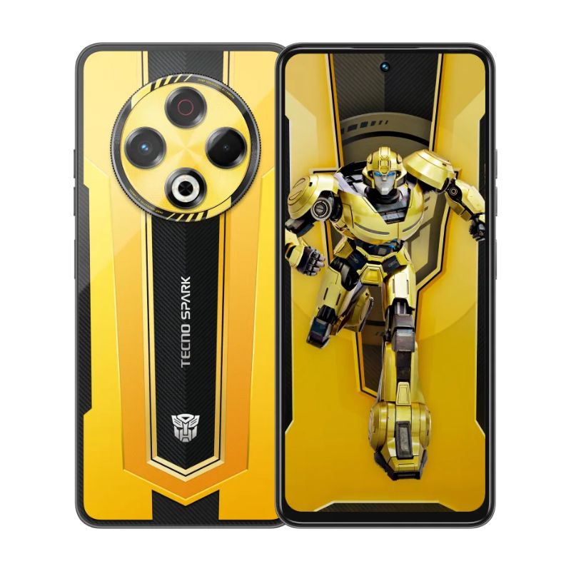 Tecno Spark 30 BUMBLEBEE , 6.7 inches, Dual SIM, 5000mAh battery,Android 14