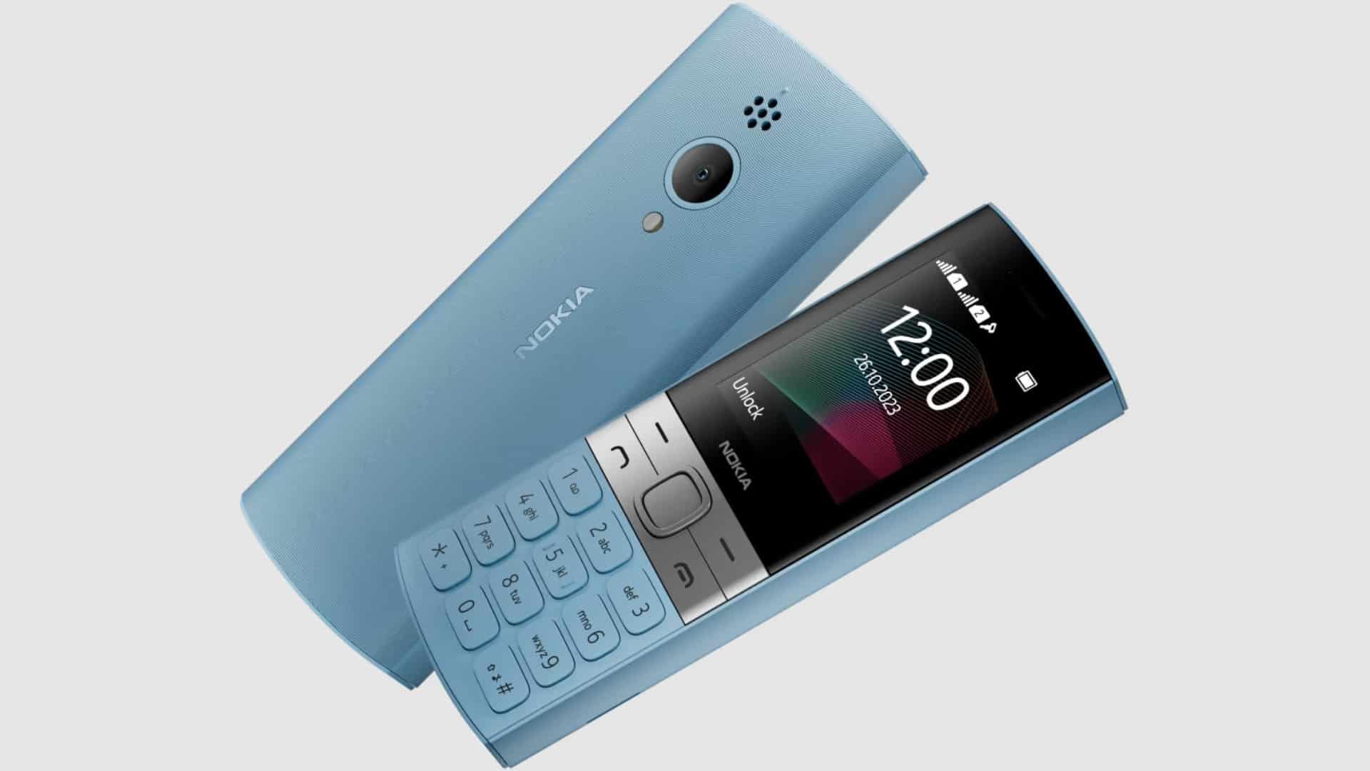 nokia 150 feature phone 1020mAh 4m support SD card upto 32gb dual sim 0.3mp camera 2.4 inches screen mobile phone